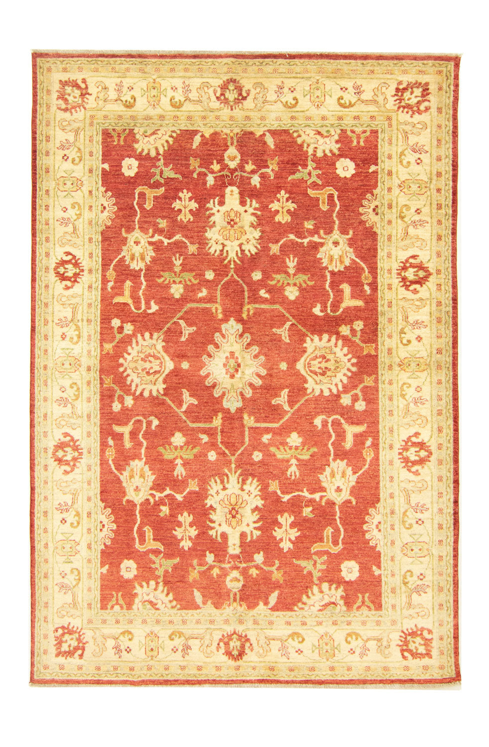 Alfombra Ziegler - 241 x 165 cm - rojo