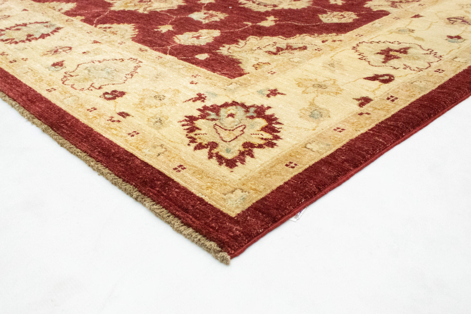 Alfombra Ziegler - 246 x 192 cm - rojo oscuro