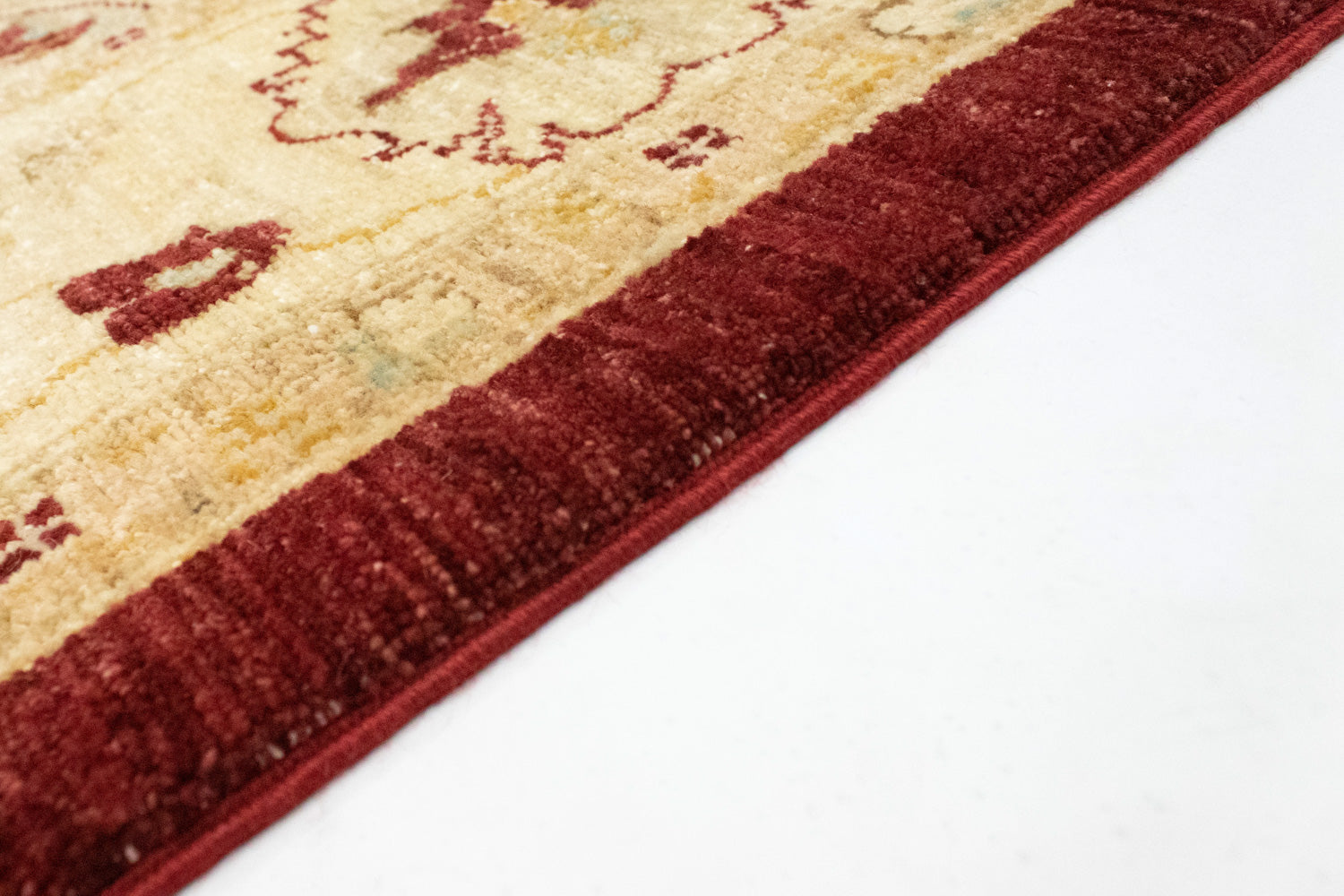 Alfombra Ziegler - 246 x 192 cm - rojo oscuro