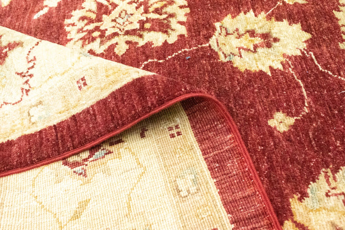 Alfombra Ziegler - 246 x 192 cm - rojo oscuro