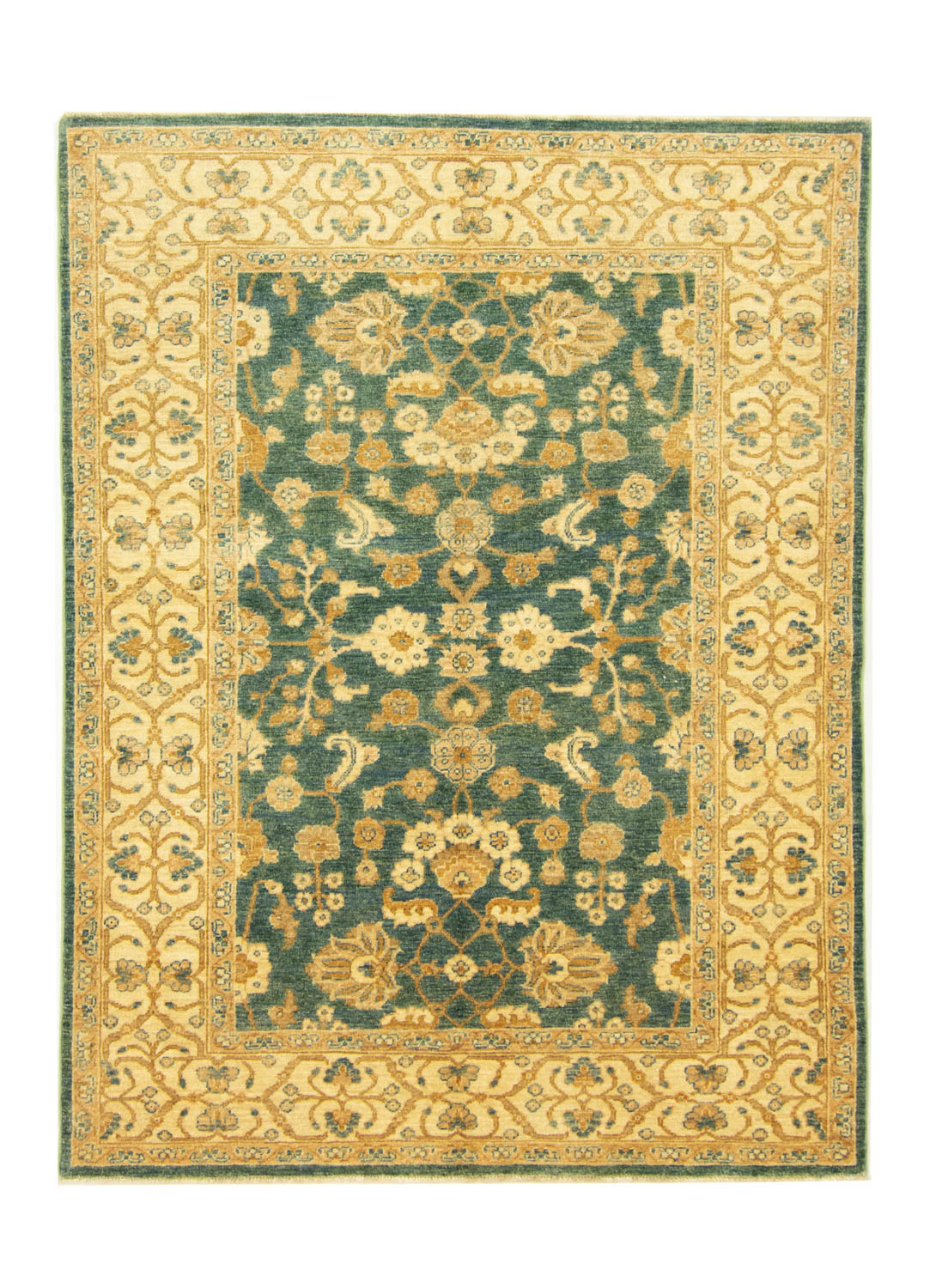 Alfombra Ziegler - 190 x 145 cm - verde