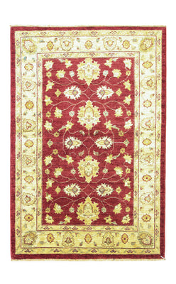 Alfombra Ziegler - 148 x 99 cm - rojo