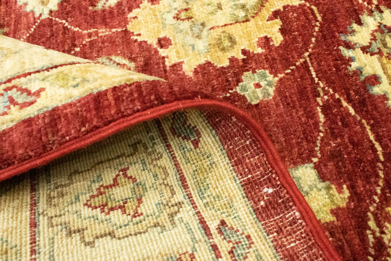 Alfombra Ziegler - 148 x 99 cm - rojo