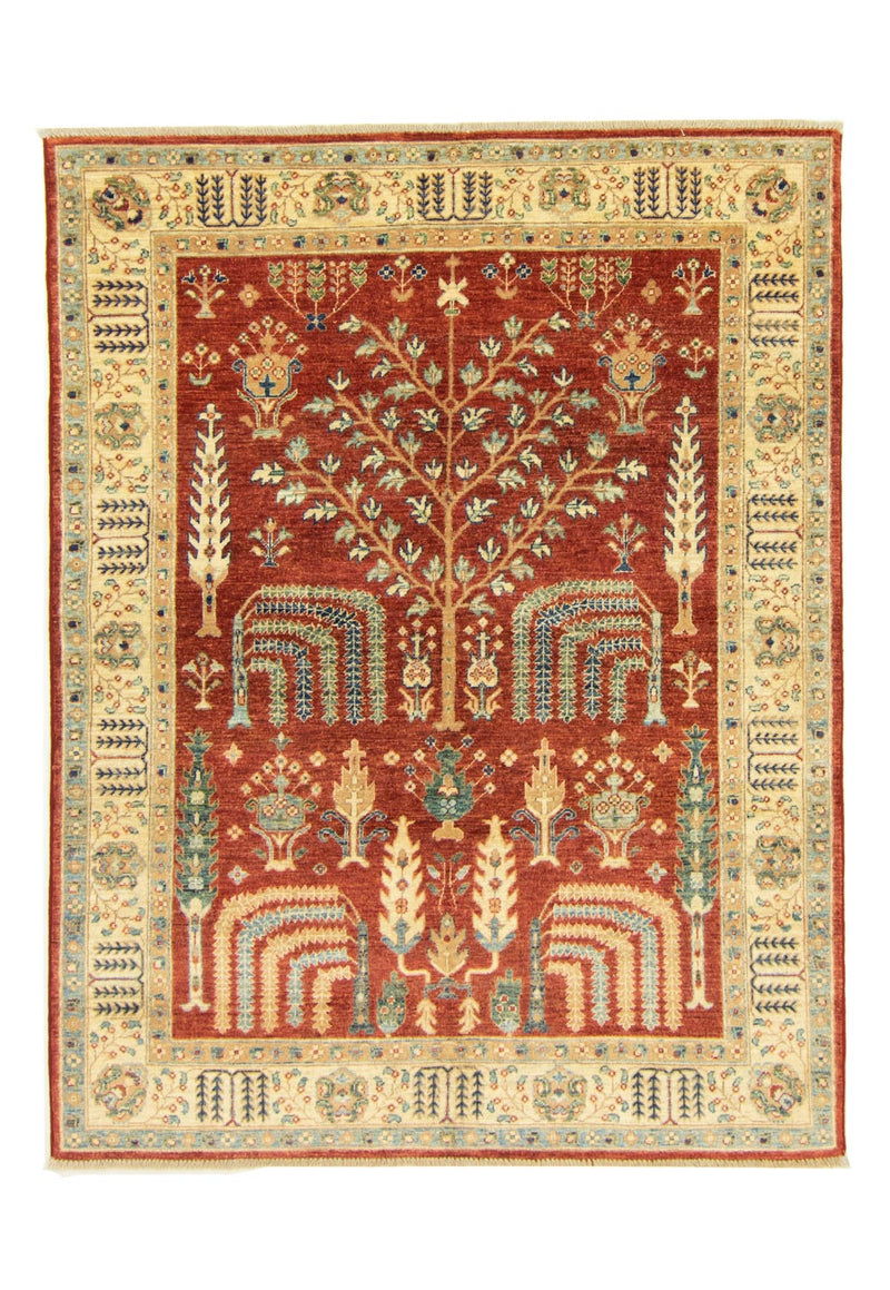 Alfombra Ziegler - 184 x 147 cm - rojo