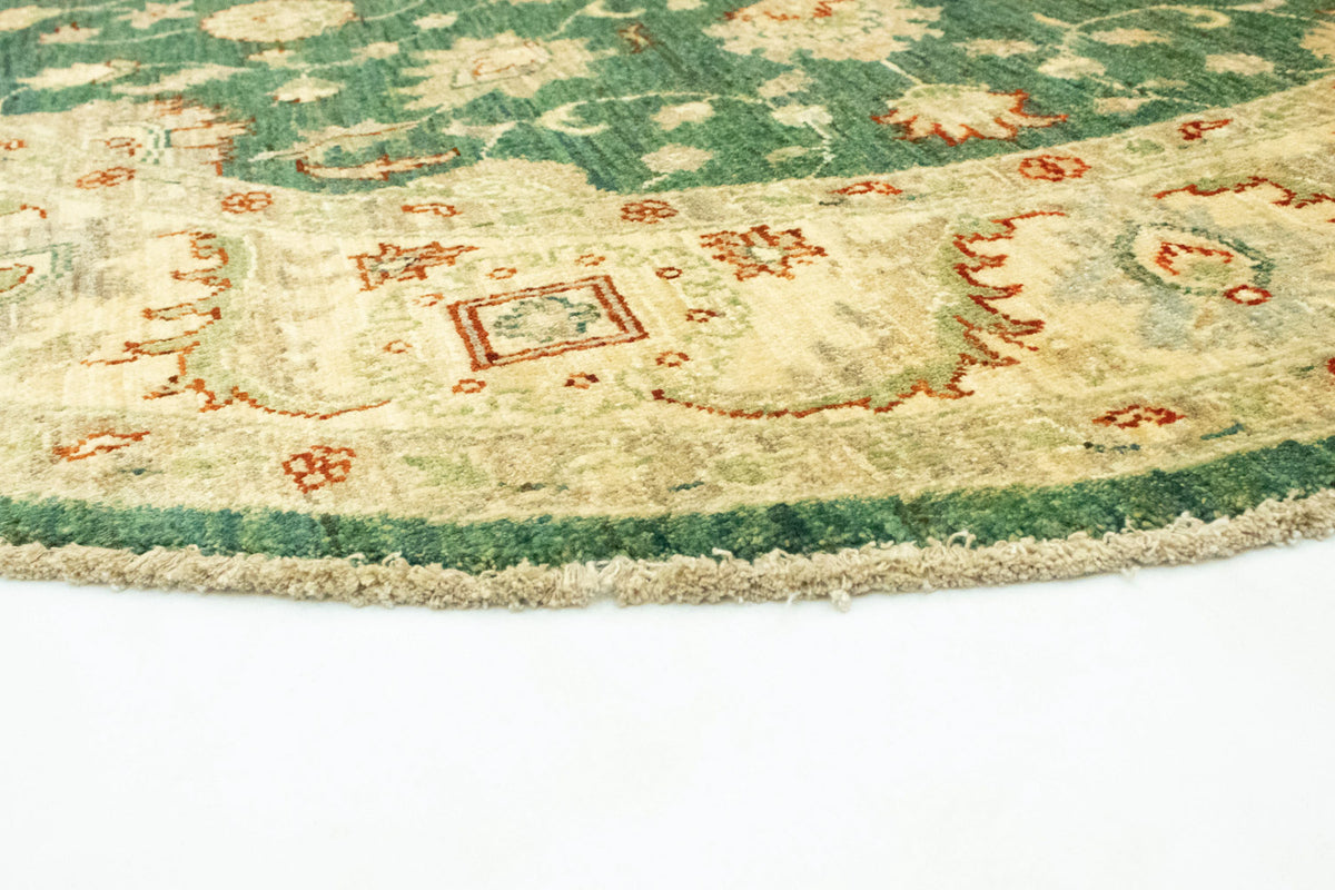 Alfombra Ziegler redondo  - 160 x 160 cm - verde