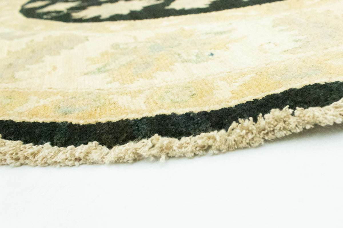 Alfombra Ziegler redondo  - 151 x 149 cm - negro