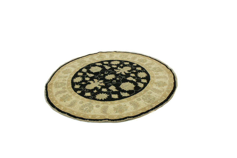 Alfombra Ziegler redondo  - 151 x 149 cm - negro