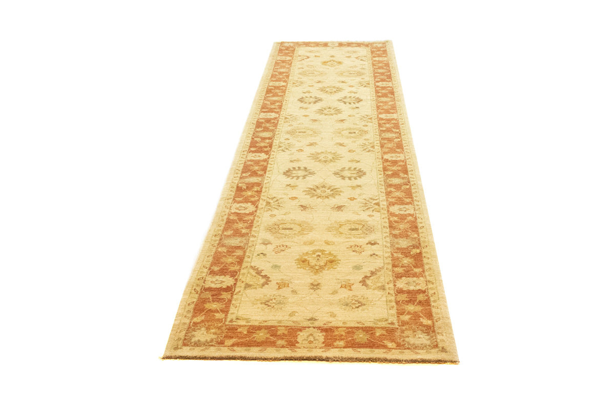 Alfombra de pasillo Alfombra Ziegler - 355 x 81 cm - beige claro