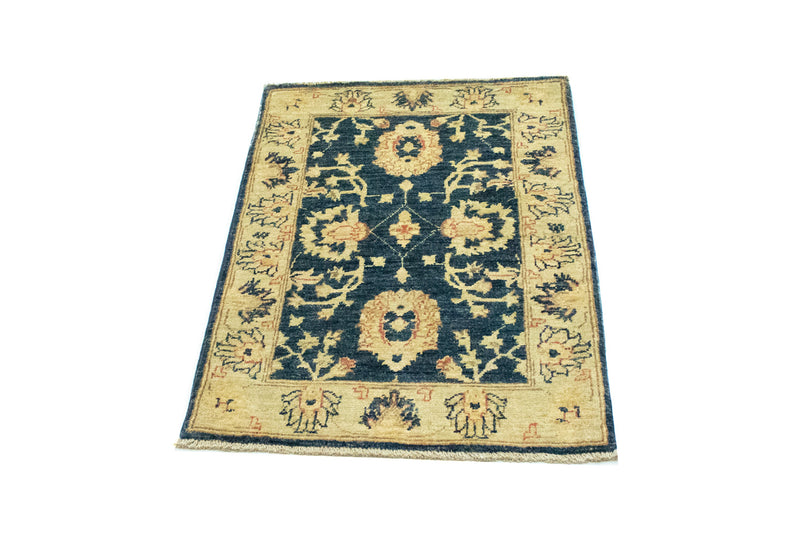 Alfombra Ziegler - 96 x 62 cm - azul oscuro