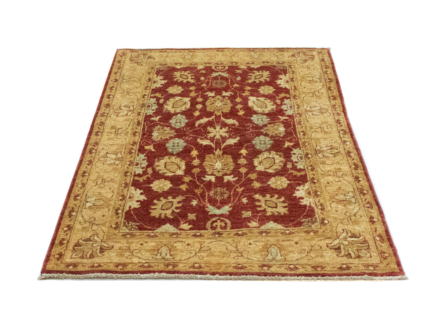 Alfombra Ziegler - 147 x 102 cm - rojo