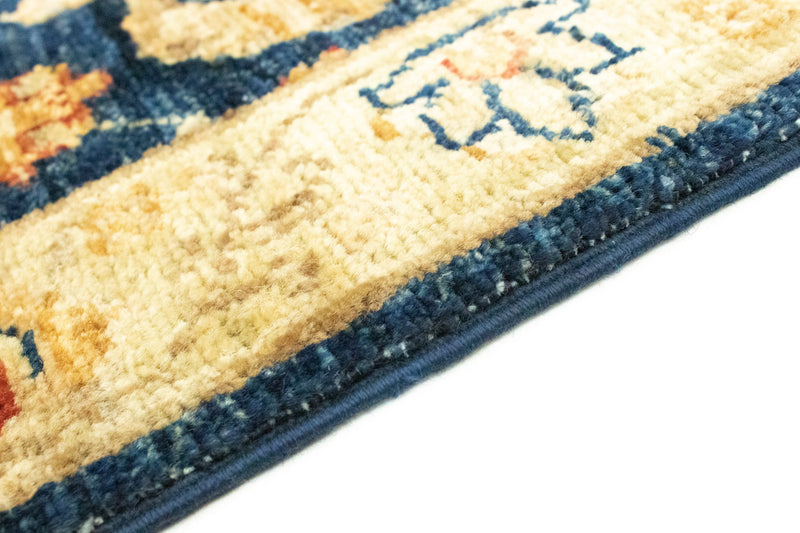 Alfombra Ziegler - 98 x 52 cm - azul oscuro