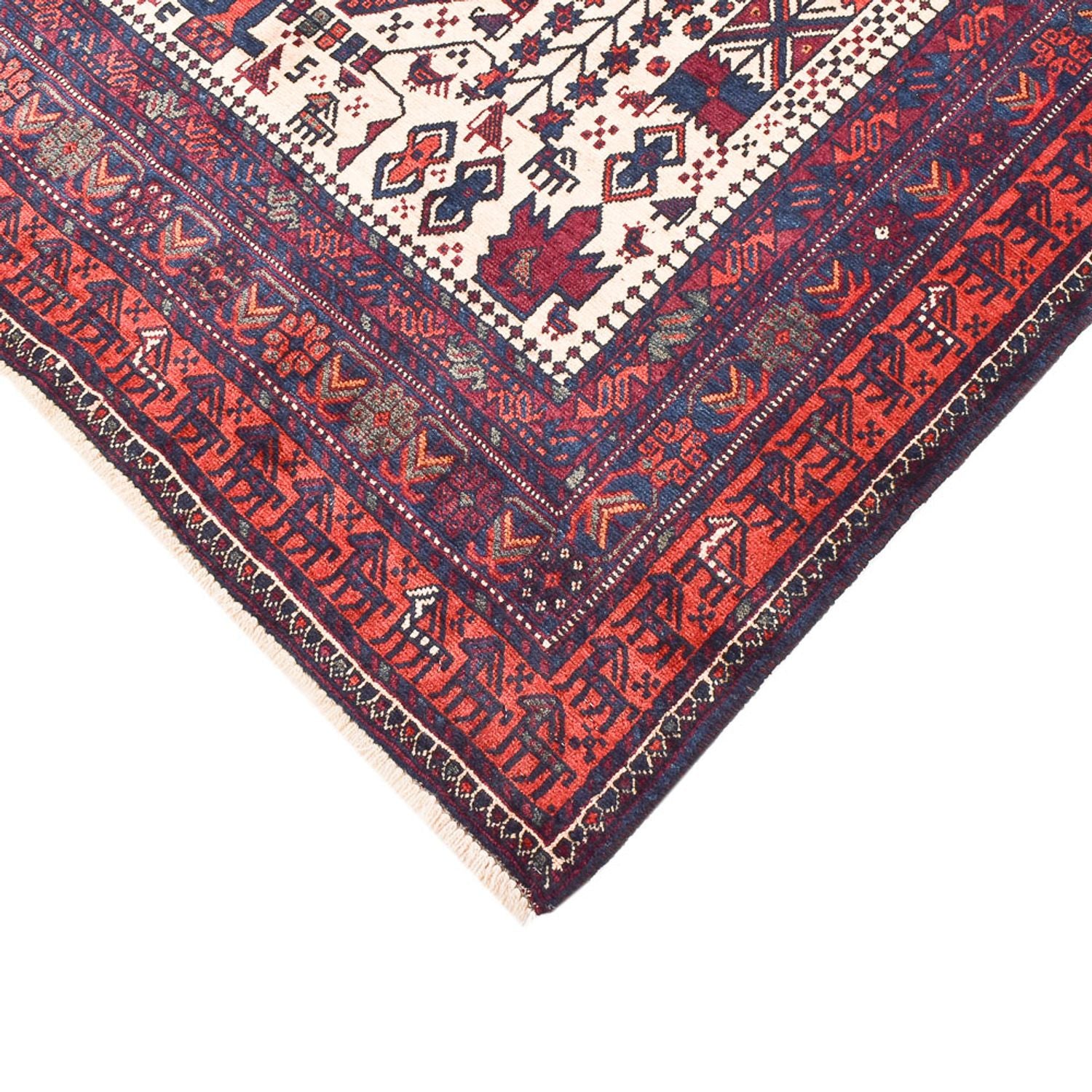 Alfombra Belutsch - 210 x 153 cm - crema