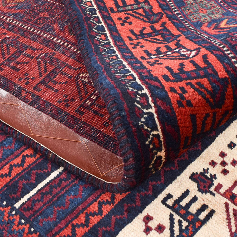 Alfombra Belutsch - 210 x 153 cm - crema