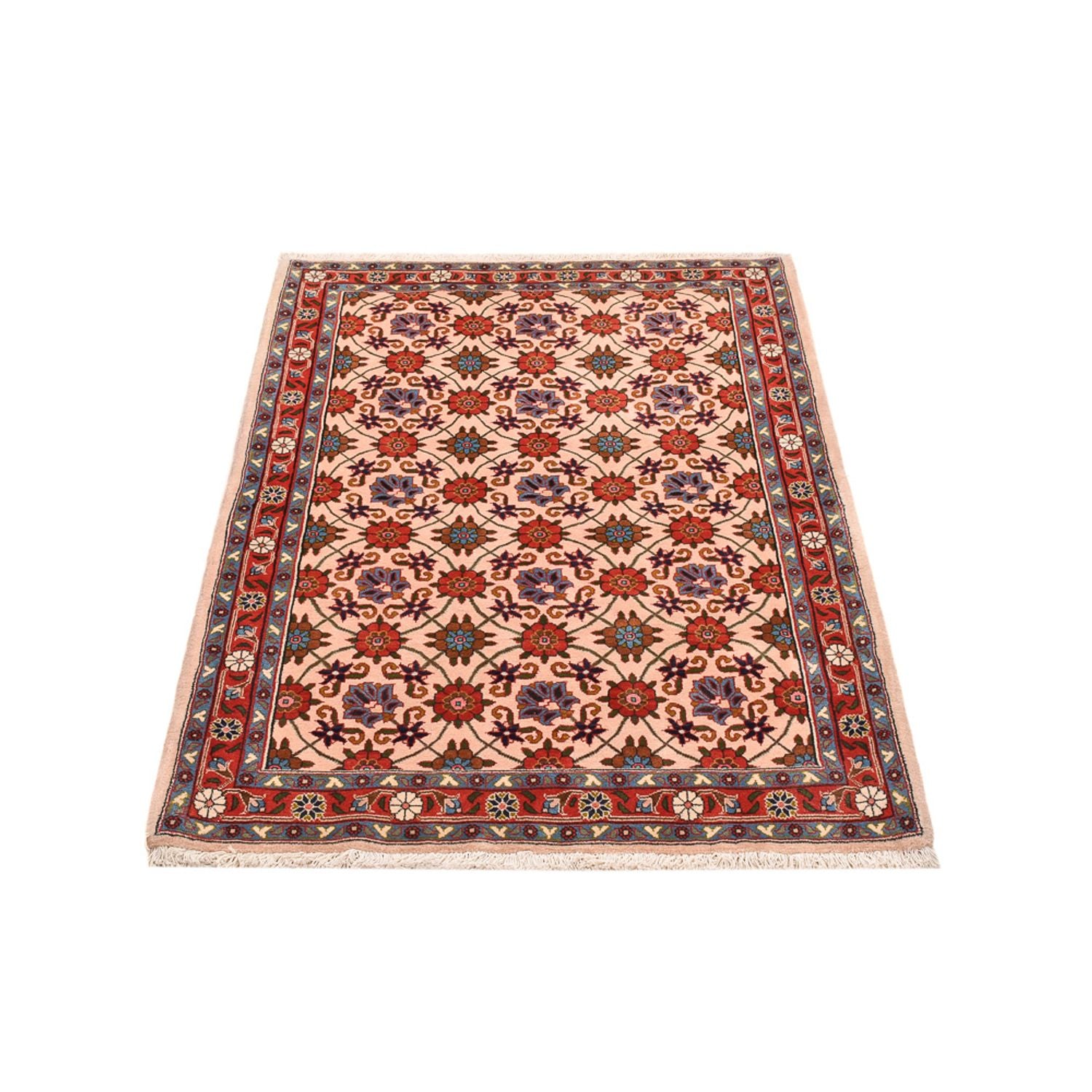 Alfombra persa - Nómada - 147 x 108 cm - multicolor