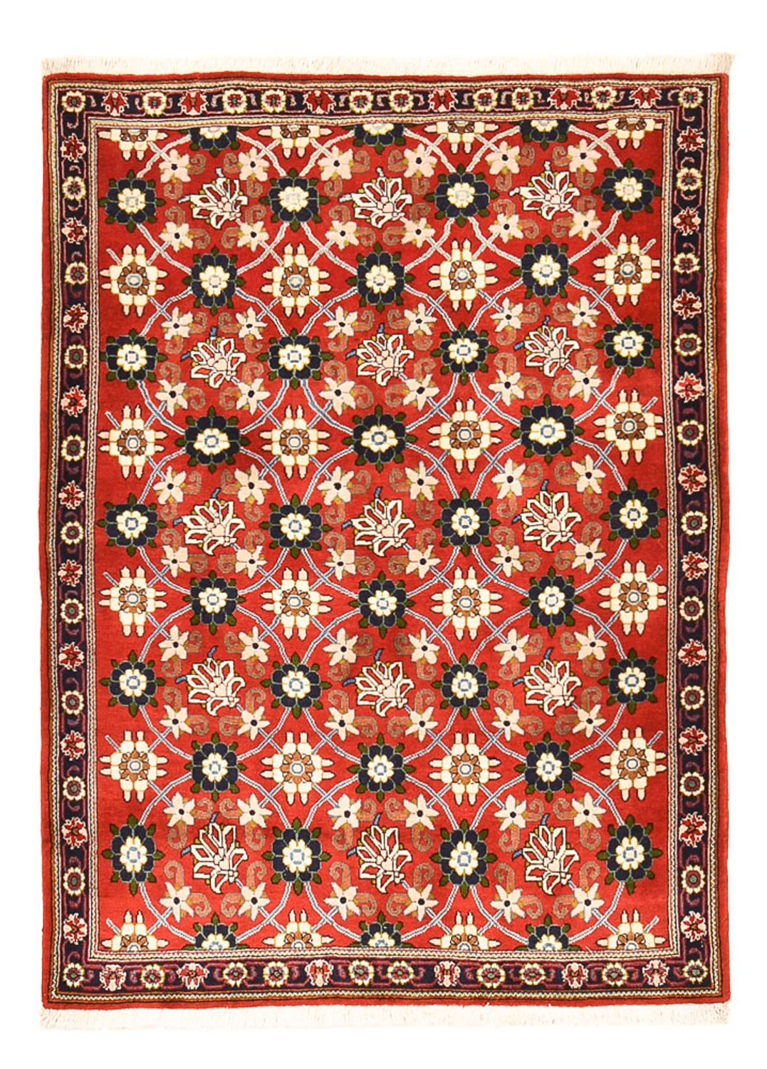 Alfombra persa - Nómada - 154 x 108 cm - multicolor