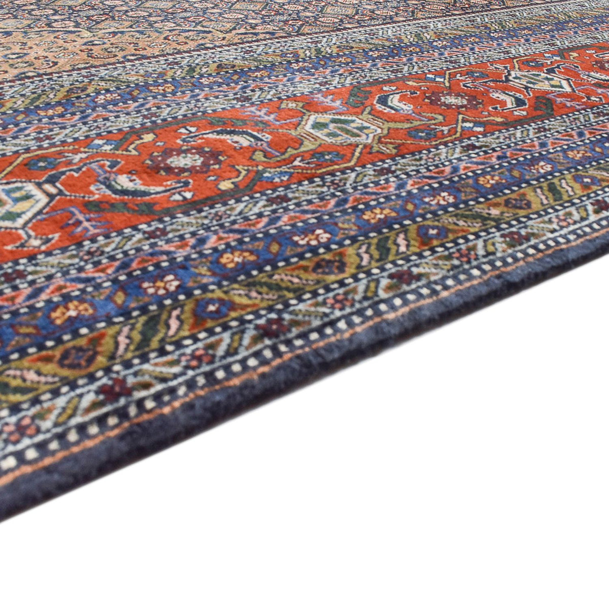 Alfombra persa - Nómada - Real - 400 x 292 cm - chocolate claro