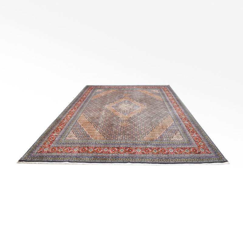 Alfombra persa - Nómada - Real - 400 x 292 cm - chocolate claro