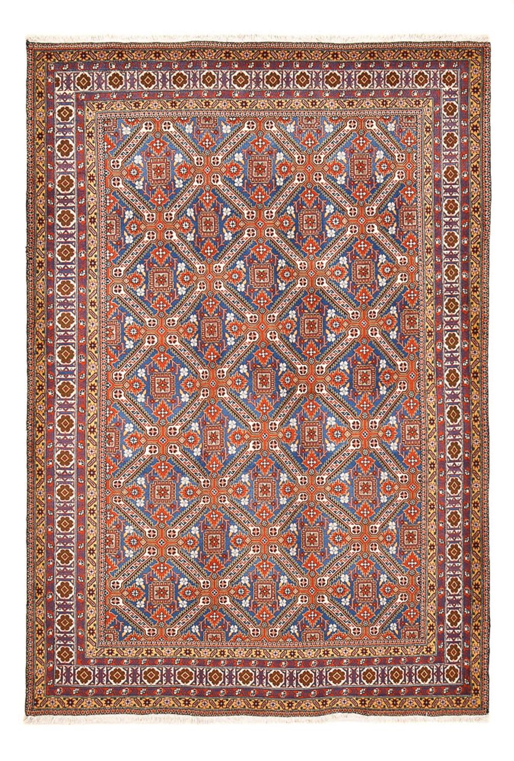 Alfombra persa - Nómada - 253 x 166 cm - óxido
