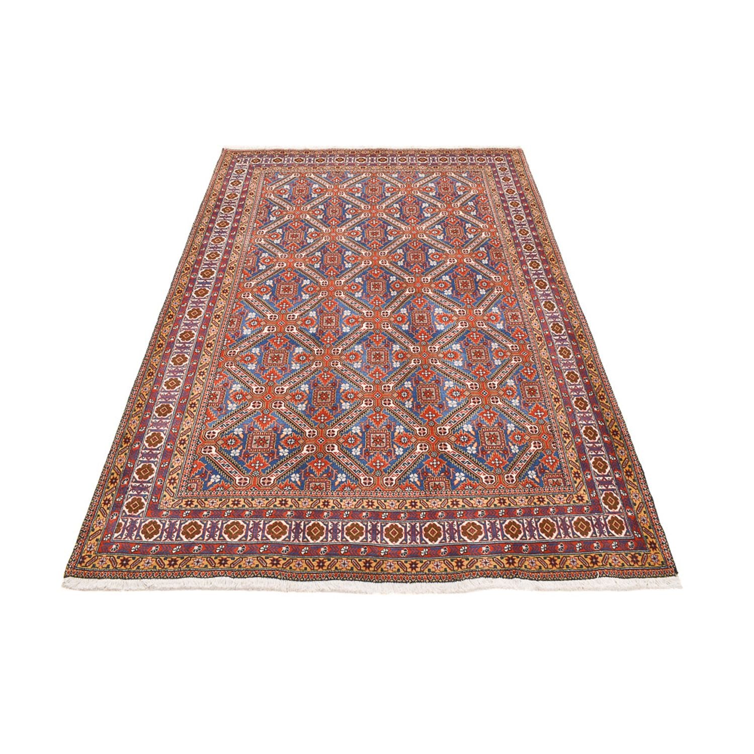 Alfombra persa - Nómada - 253 x 166 cm - óxido