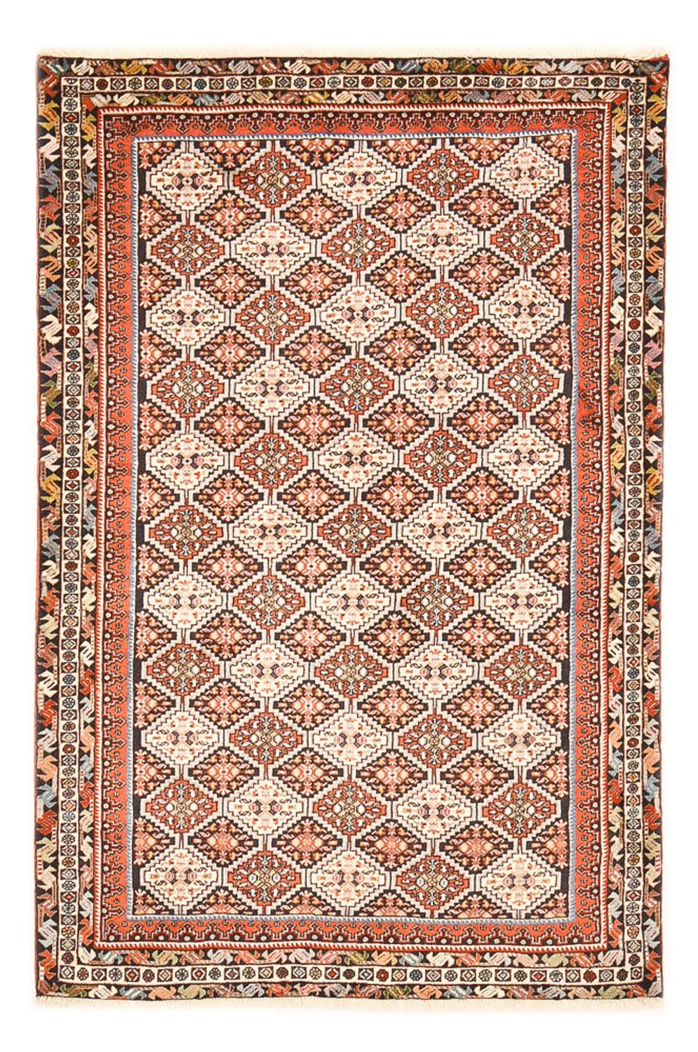 Alfombra persa - Nómada - 180 x 116 cm - marrón claro