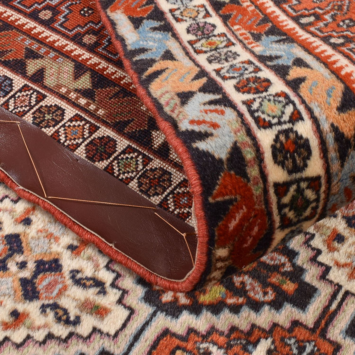 Alfombra persa - Nómada - 180 x 116 cm - marrón claro