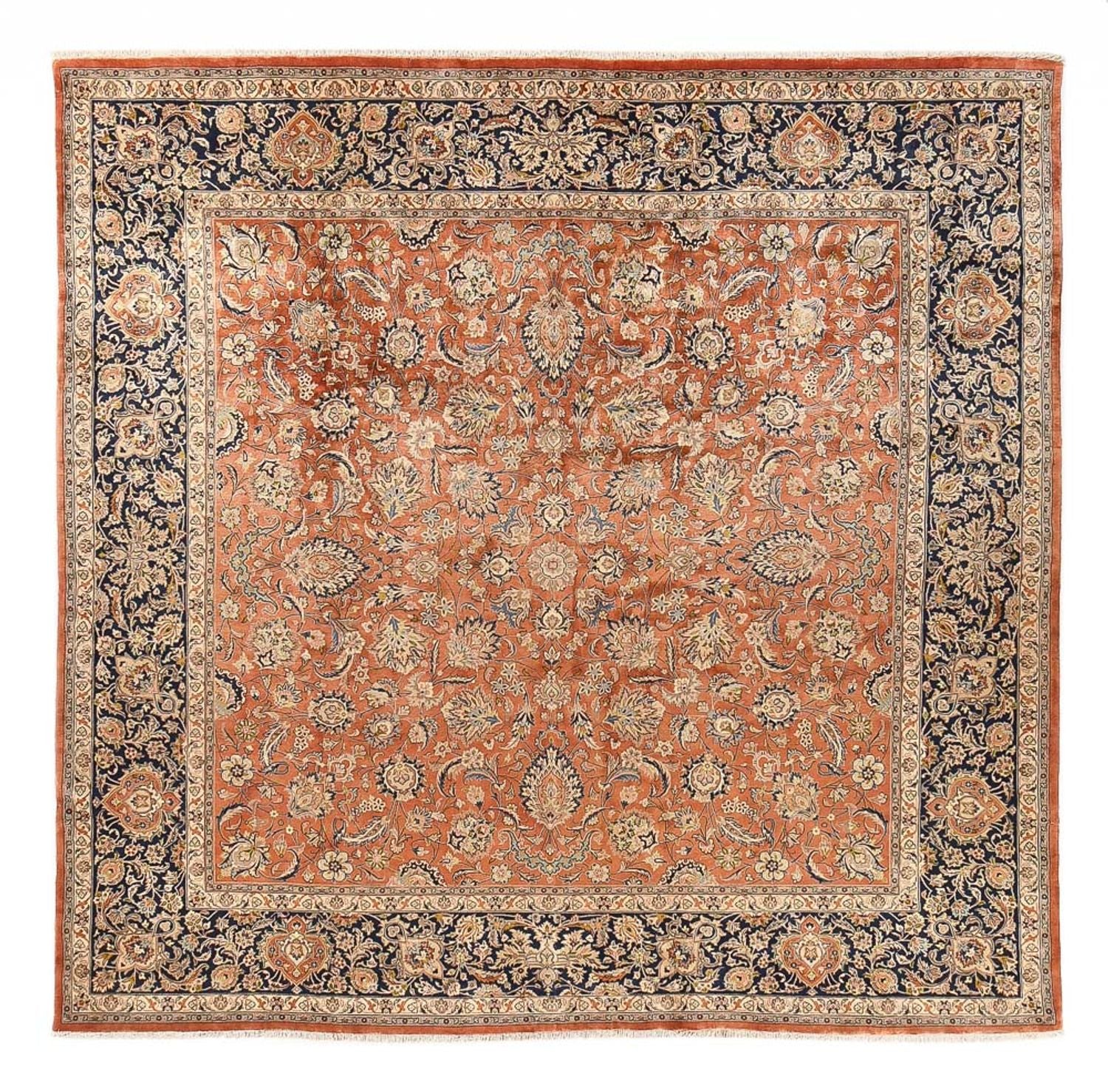 Alfombra persa - Clásica - Real cuadrado  - 381 x 381 cm - terracota