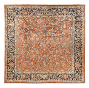 Alfombra persa - Clásica - Real cuadrado  - 381 x 381 cm - terracota