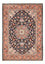 Alfombra persa - Clásica - 234 x 167 cm - azul oscuro