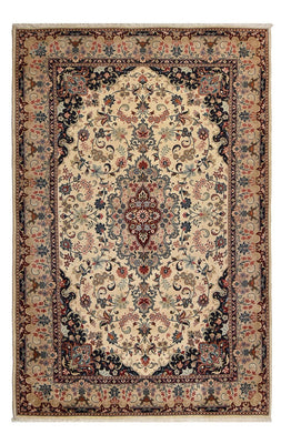Alfombra persa - Keshan - 302 x 197 cm - beige