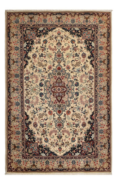 Kashan Alfombra 197x302cm - Alfombra persa - beige