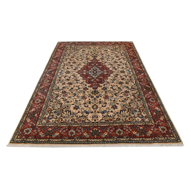 Alfombra persa - Keshan - 296 x 201 cm - beige