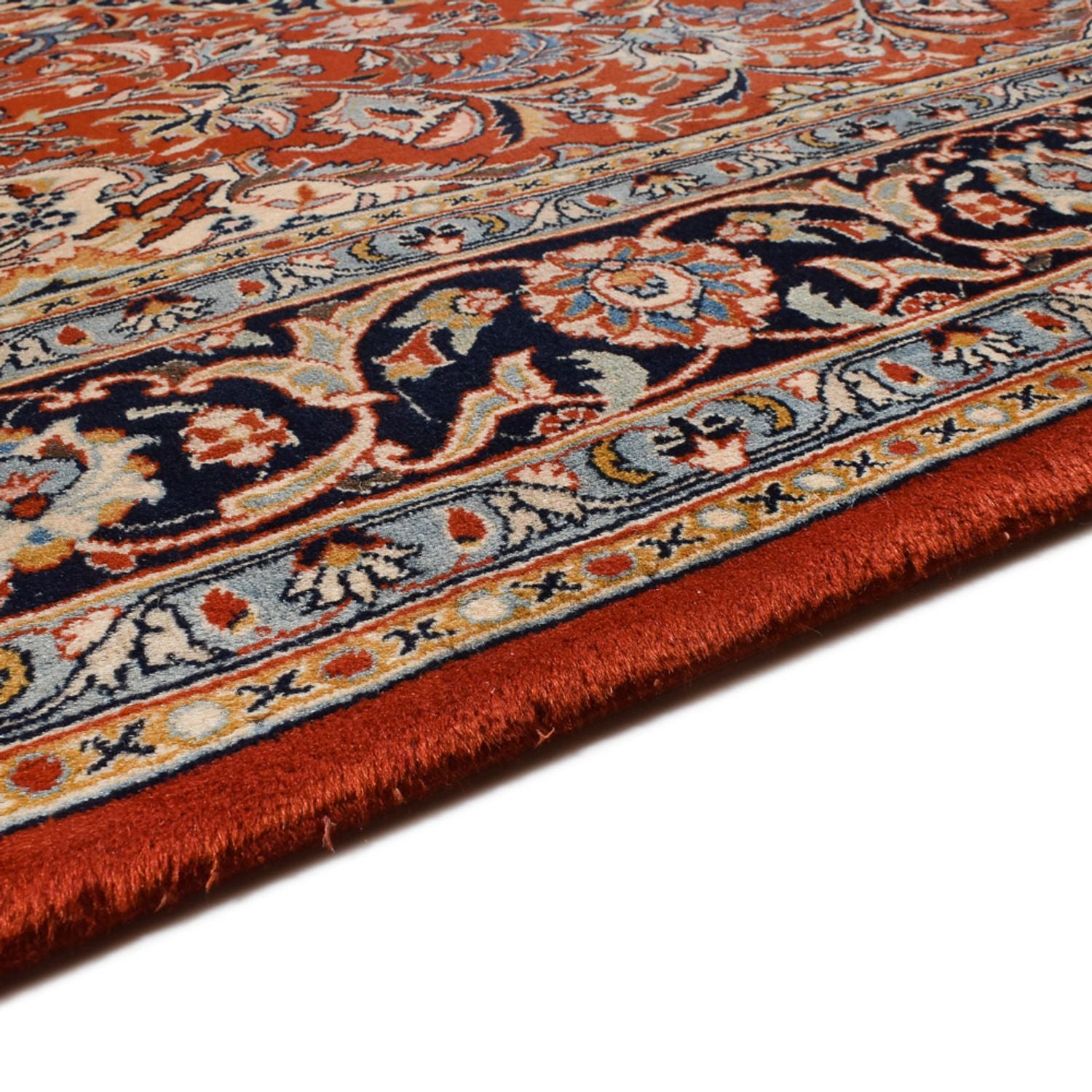 Alfombra persa - Clásica - 292 x 196 cm - rojo oscuro