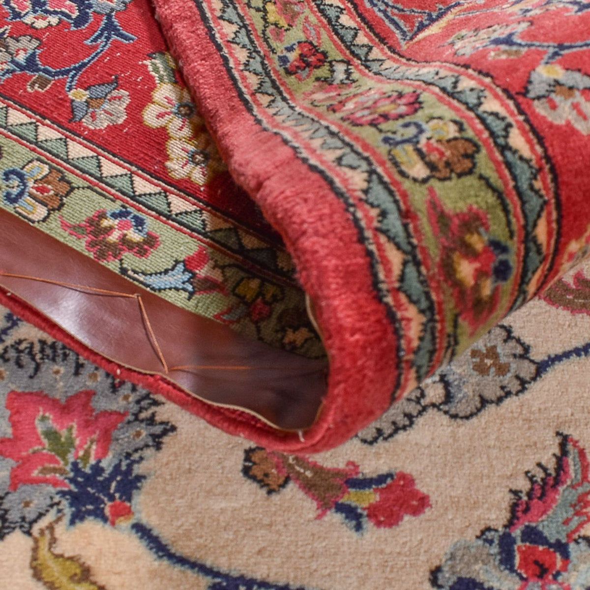 Alfombra persa - Ghom - 353 x 255 cm - rojo