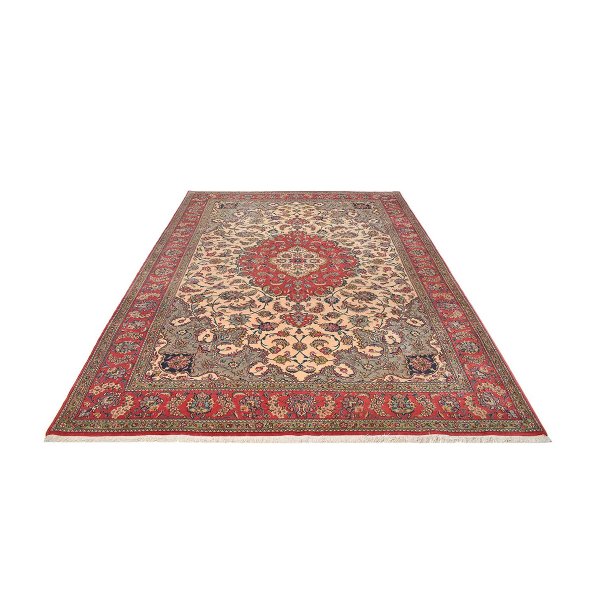Alfombra persa - Ghom - 353 x 255 cm - rojo