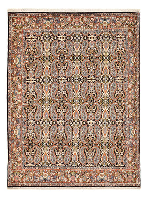 Alfombra persa - Bidjar - 226 x 169 cm - chocolate claro