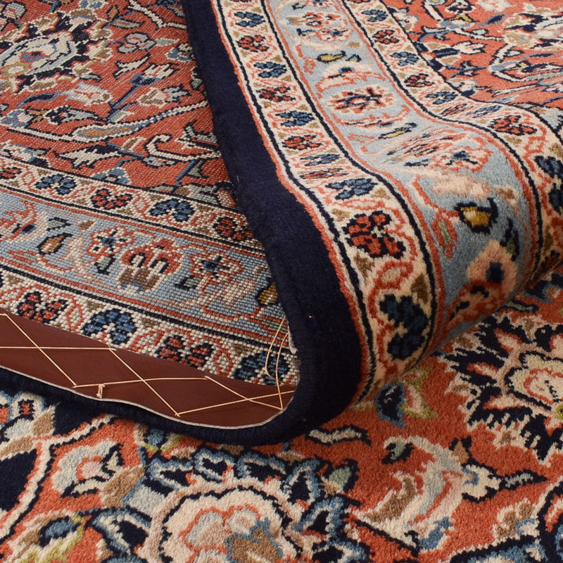 Alfombra persa - Keshan - 403 x 295 cm - azul oscuro