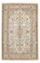 Alfombra persa - Keshan - Real - 208 x 135 cm - crema