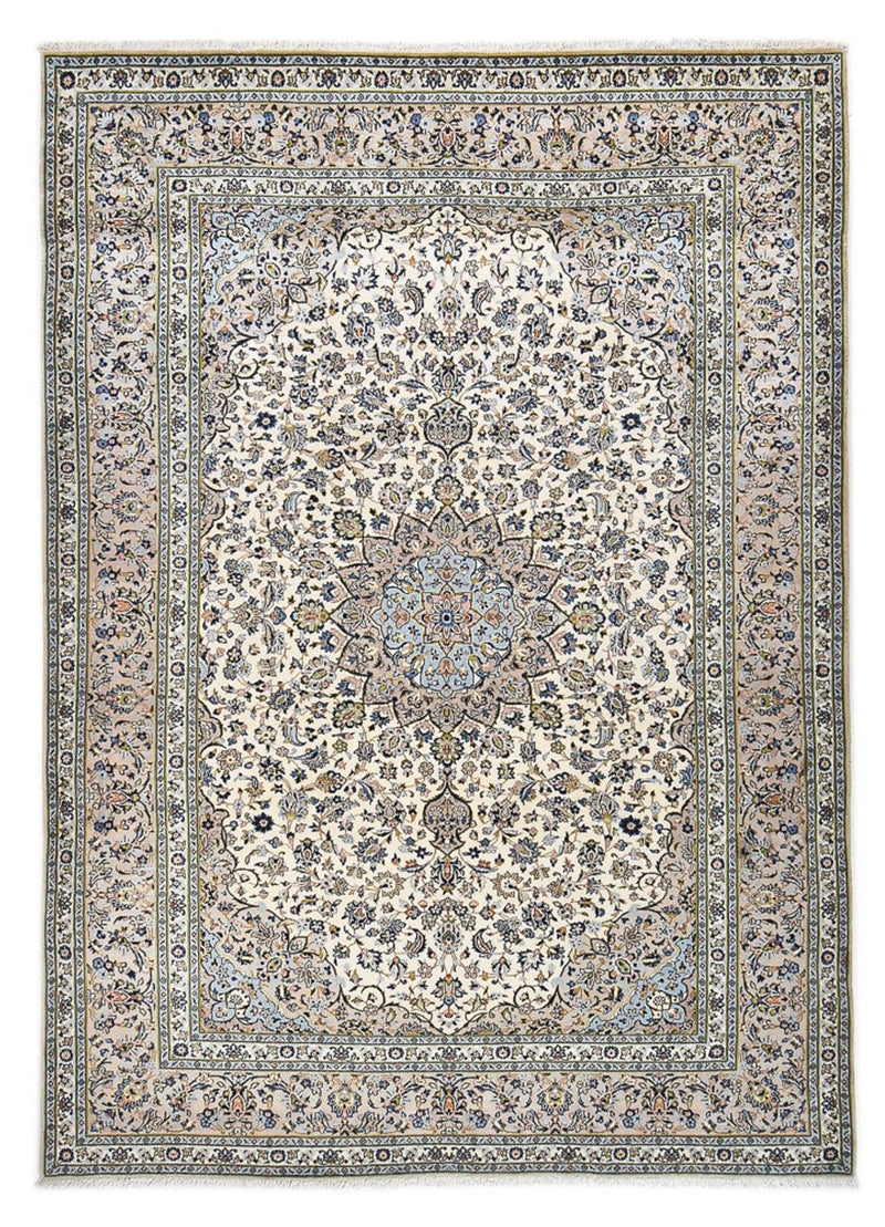 Alfombra persa - Keshan - 352 x 257 cm - gris