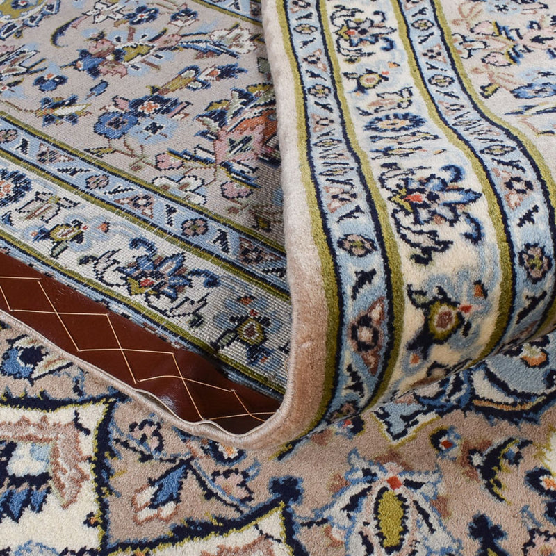 Alfombra persa - Keshan - 352 x 257 cm - gris