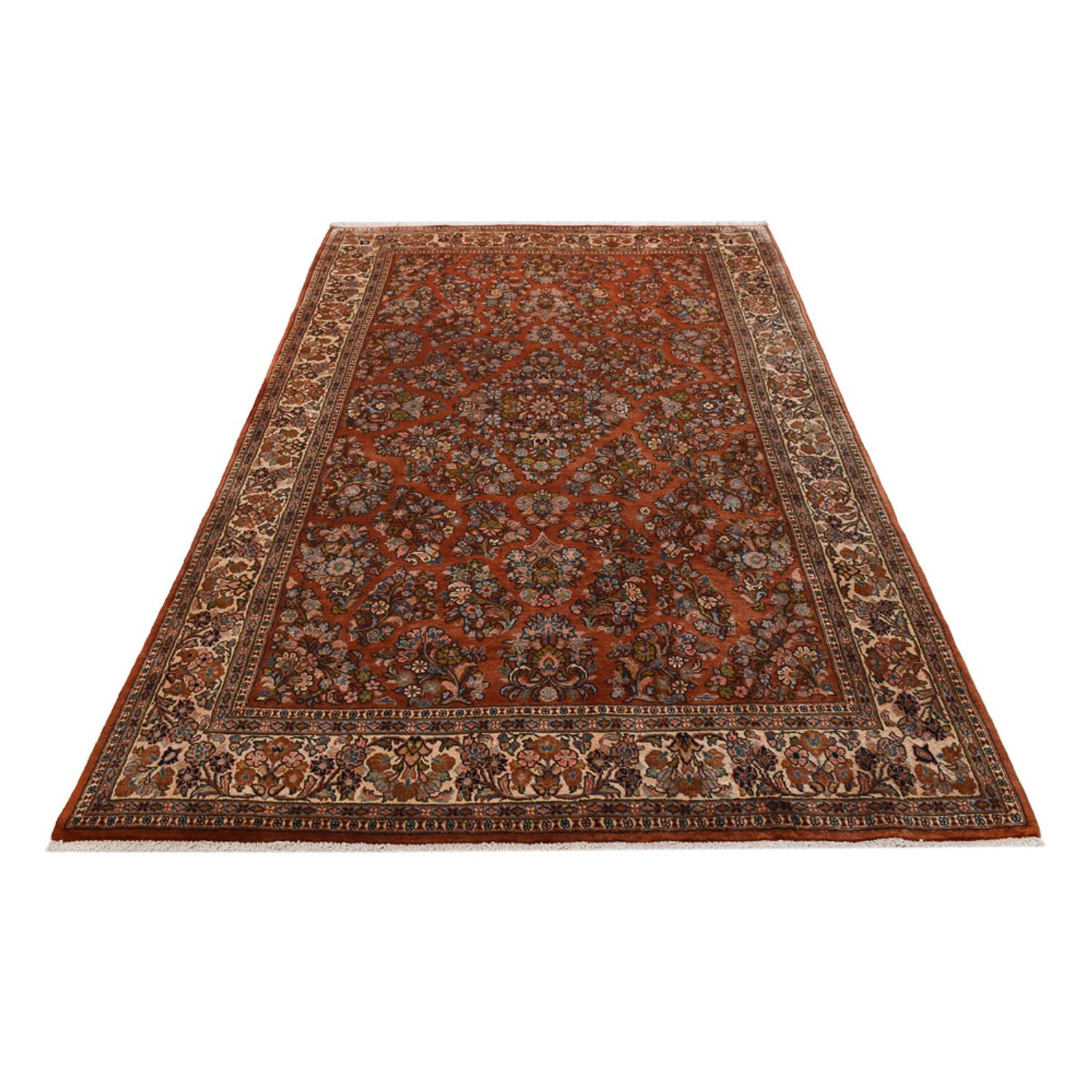 Alfombra persa - Clásica - 283 x 175 cm - rojo