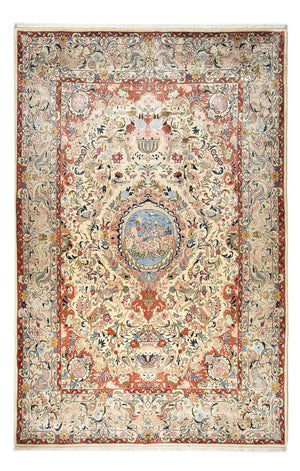 Alfombra persa - Clásica - 380 x 250 cm - arena