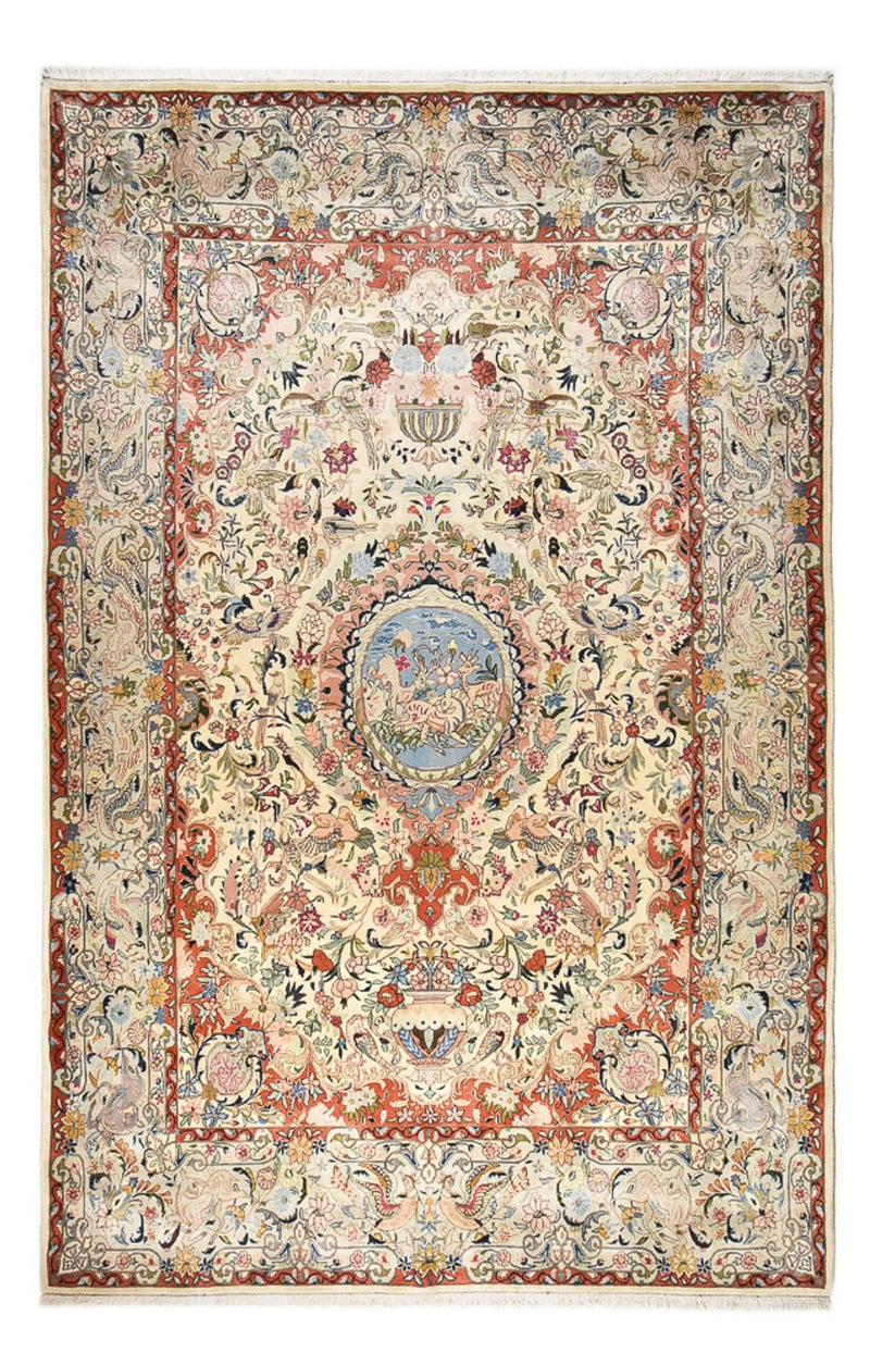 Alfombra persa - Clásica - 380 x 250 cm - arena