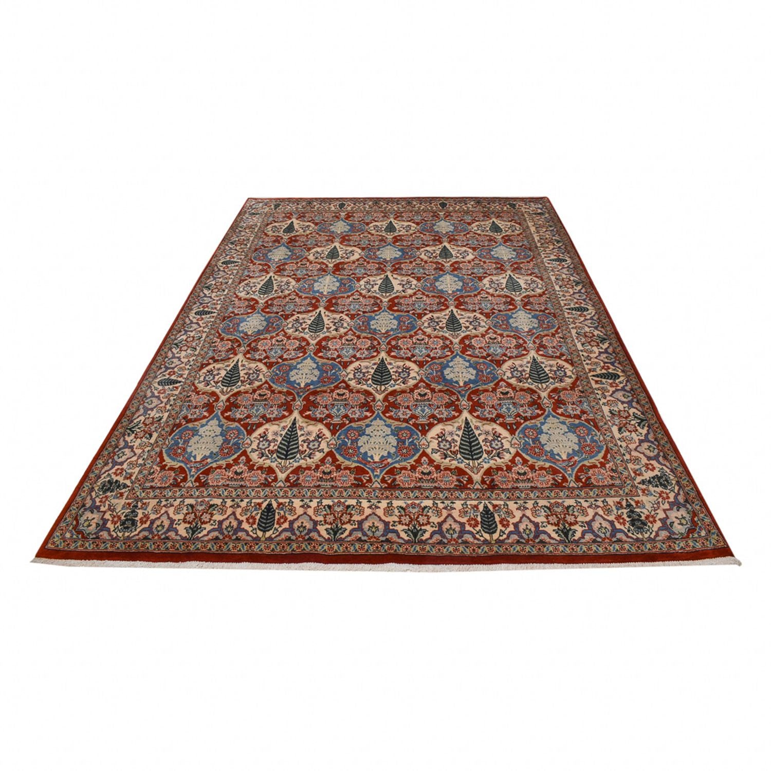 Alfombra persa - Nómada - 288 x 198 cm - multicolor
