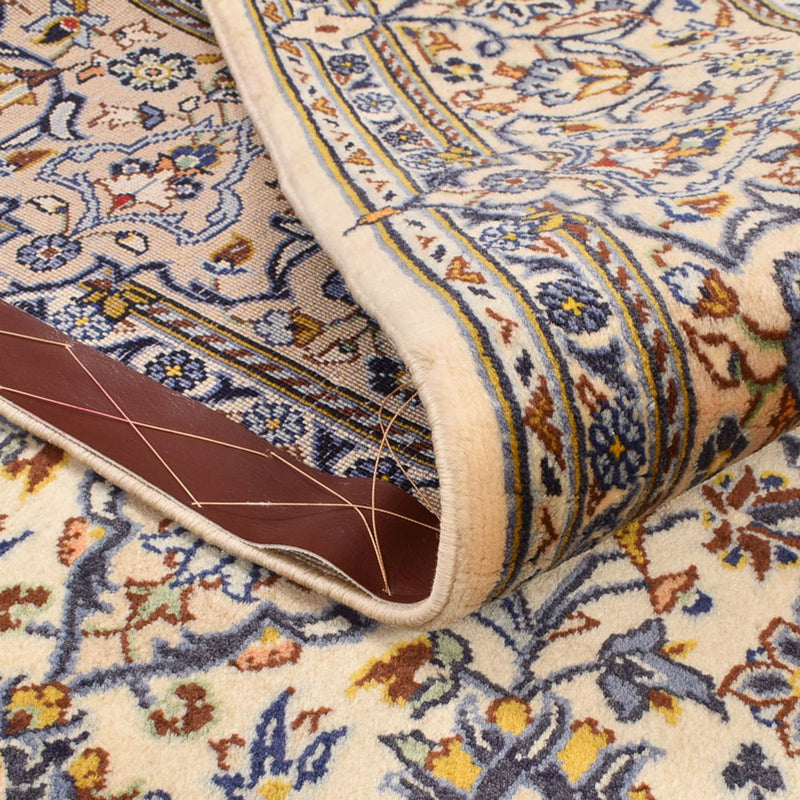 Alfombra persa - Keshan - 217 x 138 cm - crema