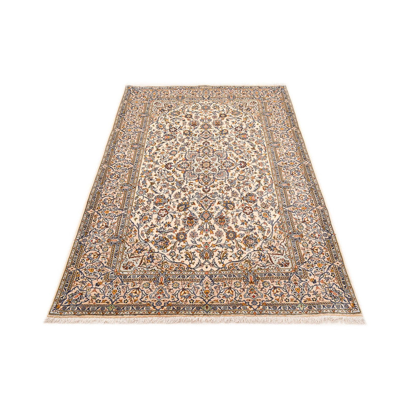 Alfombra persa - Keshan - 217 x 138 cm - crema