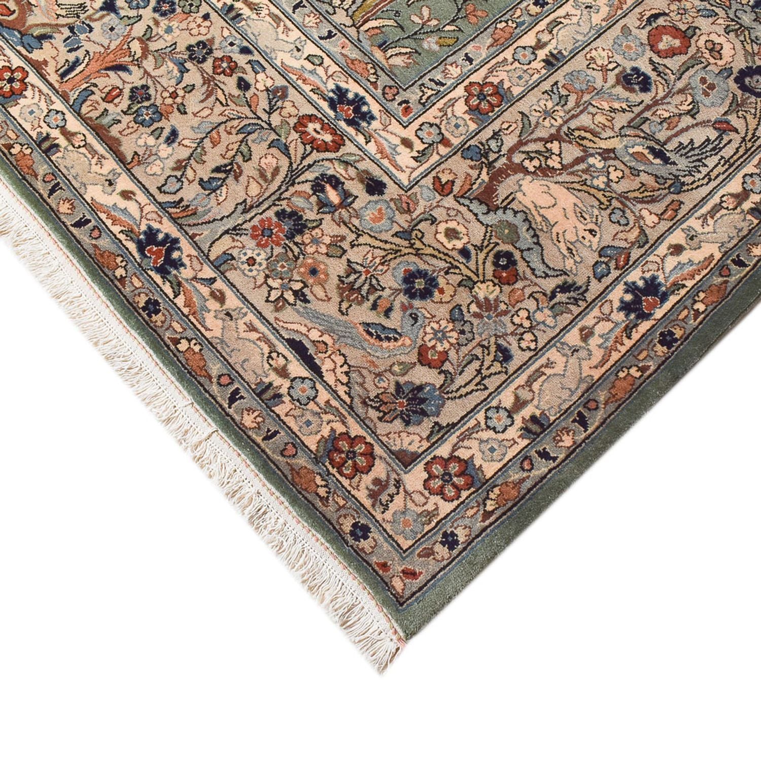 Alfombra persa - Keshan - 340 x 250 cm - arena