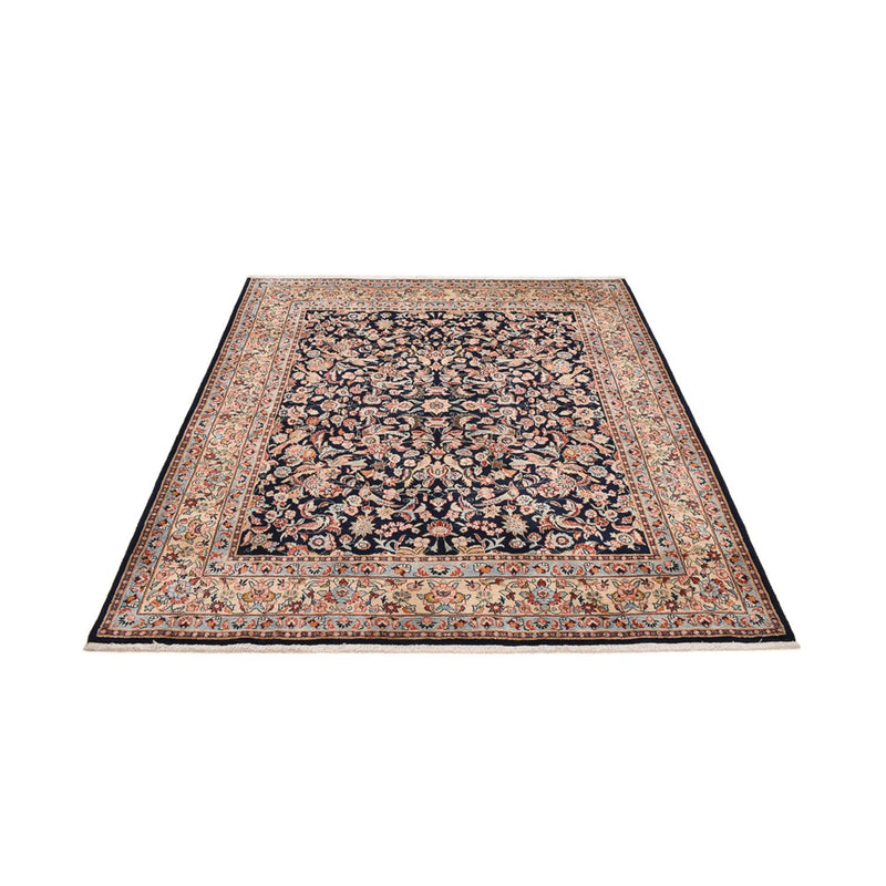 Alfombra persa - Keshan - 238 x 205 cm - azul oscuro