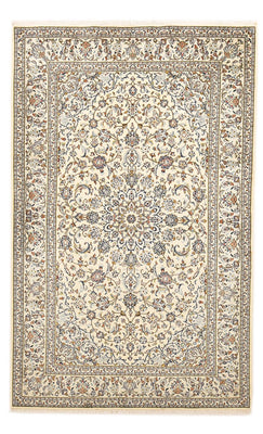 Alfombra persa - Keshan - 223 x 139 cm - crema