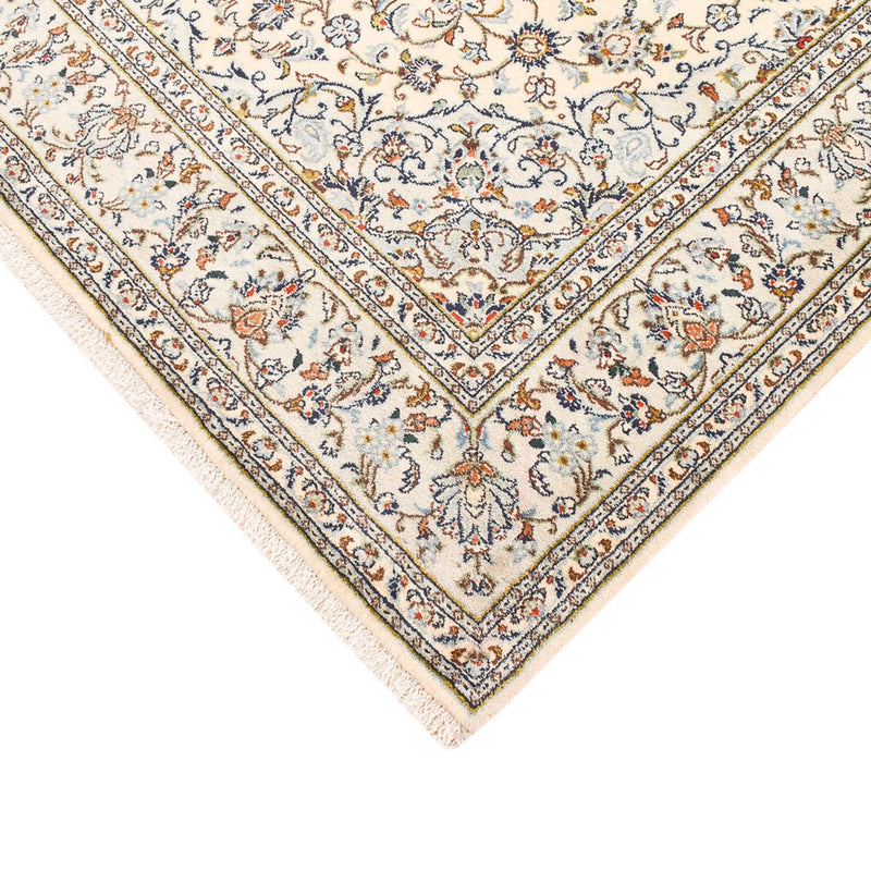 Alfombra persa - Keshan - 223 x 139 cm - crema