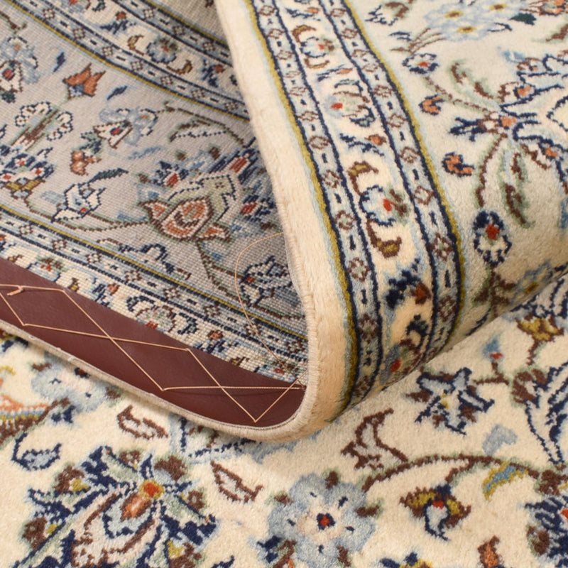 Alfombra persa - Keshan - 223 x 139 cm - crema